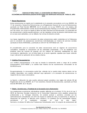Bases reguladoras para la concesin de subvenciones en ...