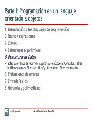Estructura de datos con orientacin a objetos