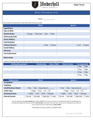Form preview