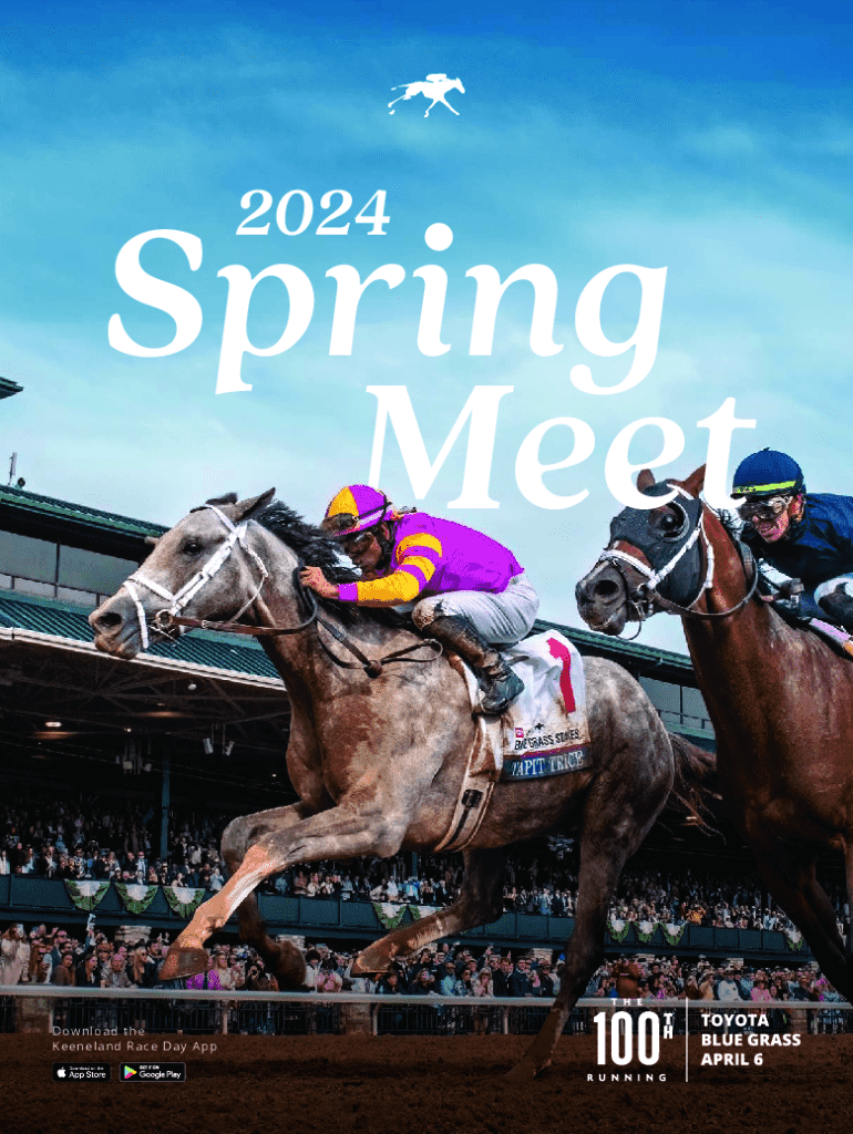 Fillable Online Keeneland Spring: Home Fax Email Print - pdfFiller
