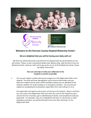 Fillable Online OB welcome letter Fax Email Print - pdfFiller