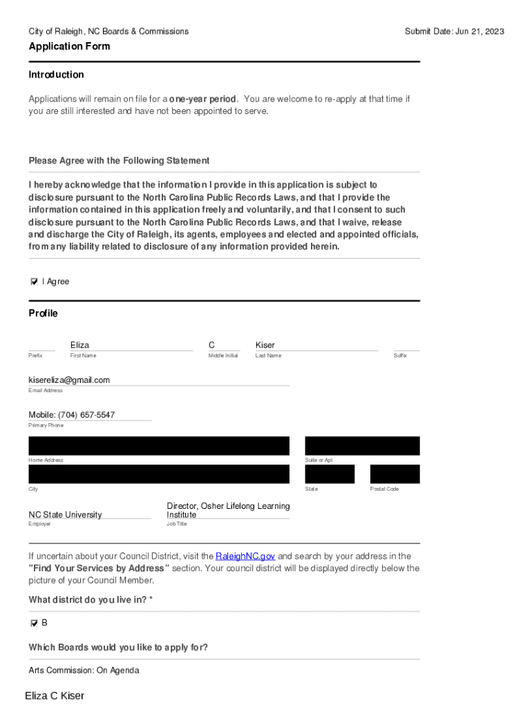 Form preview