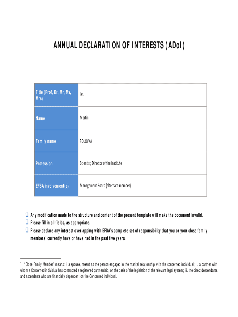 Form preview