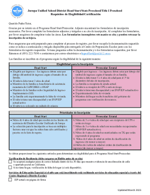 I eligibility certification requirements