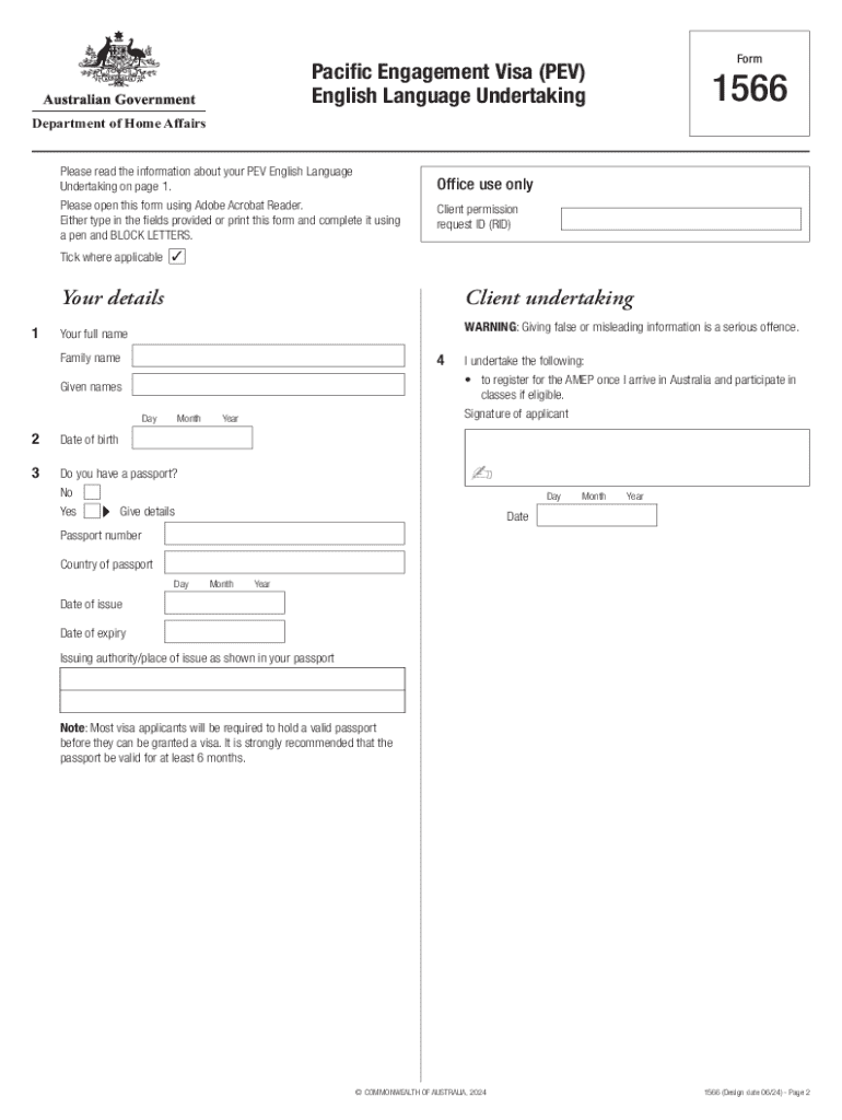 The Pacific Engagement Visa in PNG: a how-to guide Preview on Page 1