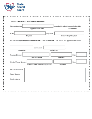 RESIDENT APPOINTMENT REQUEST visual data 3