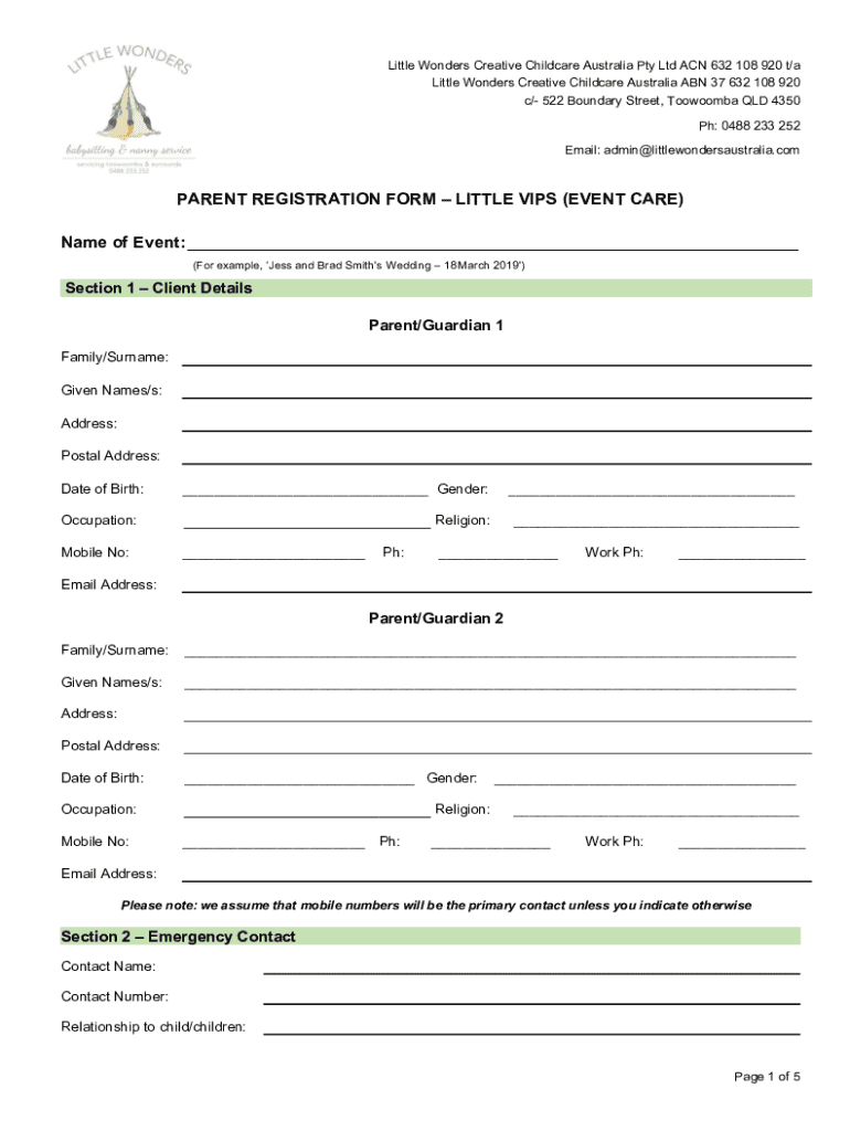 Form preview