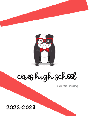 Ceres High School. Course Catalog