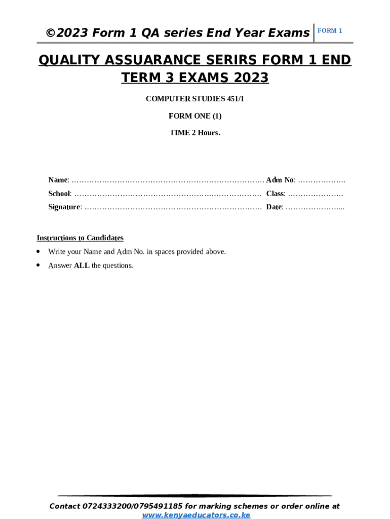 Form preview