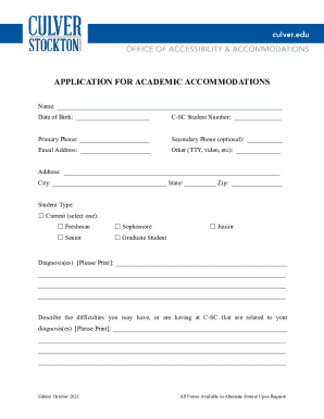 Fillable Online Student Contact Information Sheet Fax Email Print ...