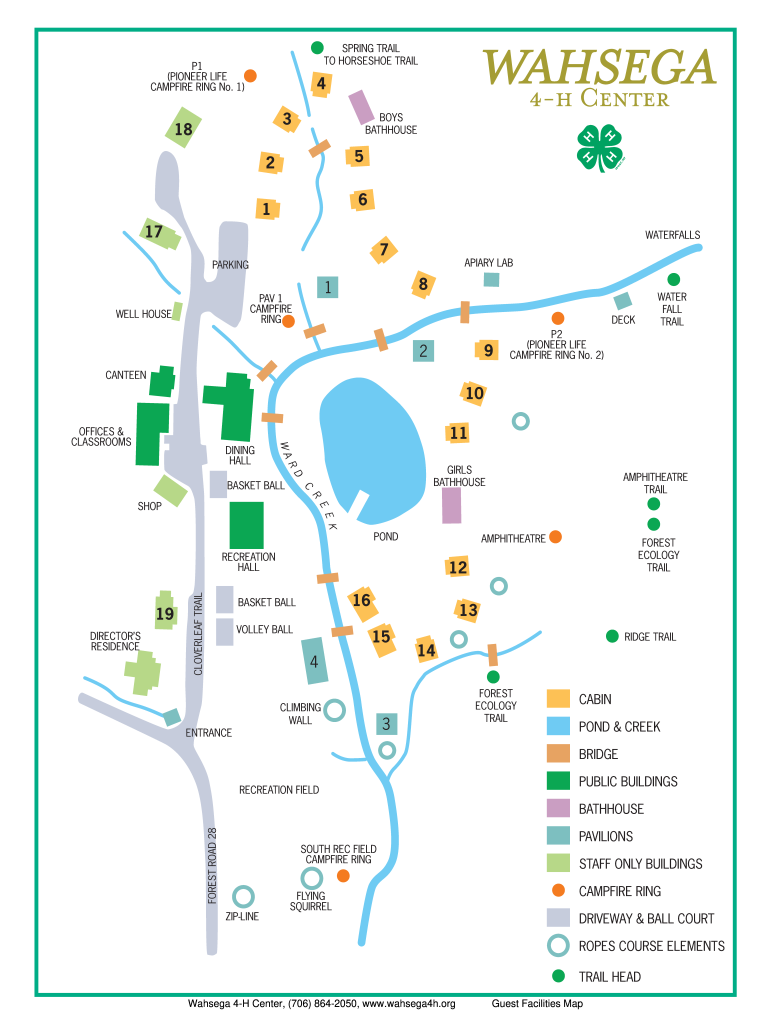 wahsega 4 h center photos Preview on Page 1