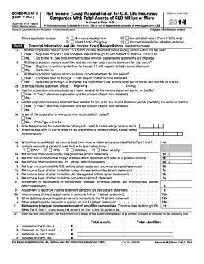 Schedule M-3 Form 1120-L
