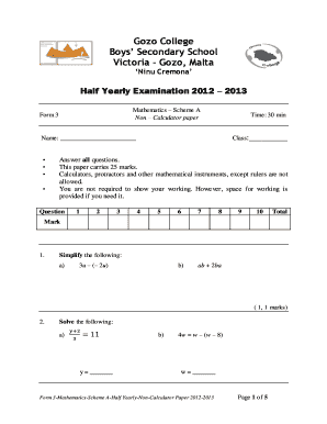Form preview