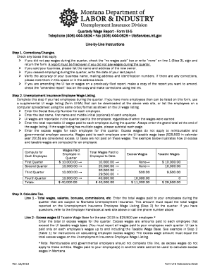 Montana Quarterly Wage Report