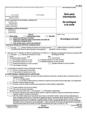 Fillable form fl 180s california