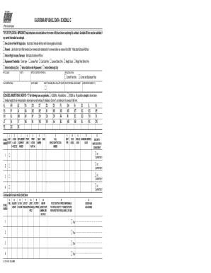 California IRP Vehicle Data Schedule C