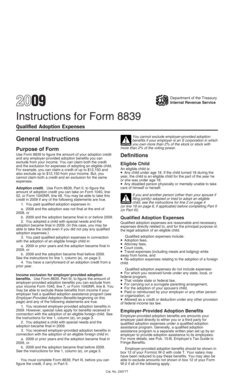 Instructions for Form 8839