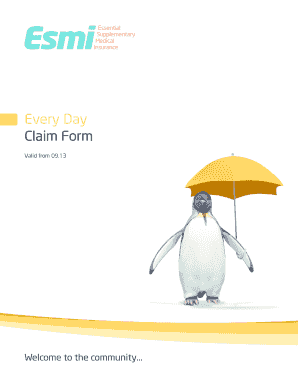 Every Day Claim Form