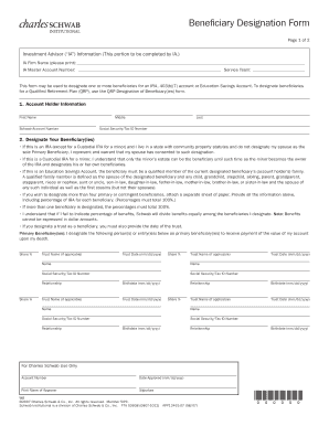 Beneficiary Designation Form