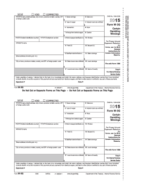 Form W-2G