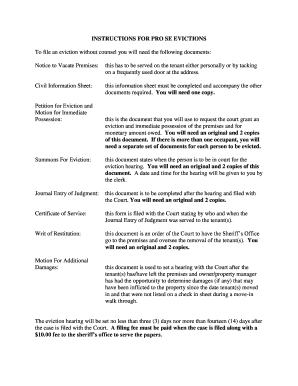 Kansas Eviction Notice and Court Forms