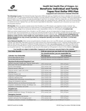 Topaz First Dollar PPO Plan