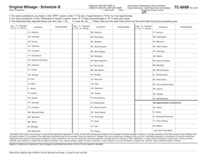 Utah Fleet Mileage Report Form