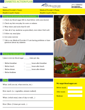 Diabetes Action Plan