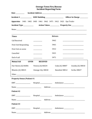 Oswego Town FireRescue