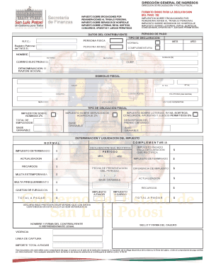 Formato Único para la Declaración del Pago