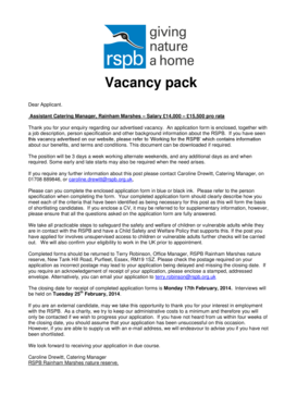 Assistant Catering Manager, Rainham Marshes Salary 14,000 15,500 pro rata