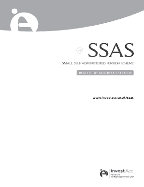 SSAS Benefit Options Request Form
