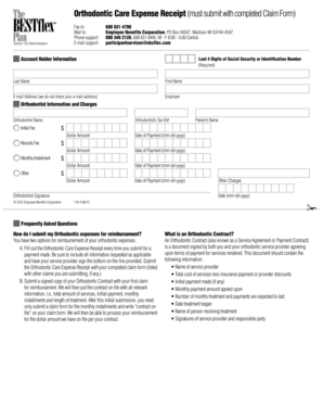 BESTflex Plan Medical Mileage Expense Form