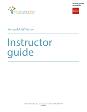 Instructor Guide Young Adults Version - handsonbanking