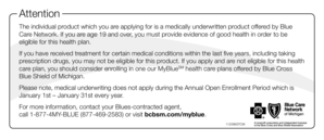 Personal Plus Health Plan Application