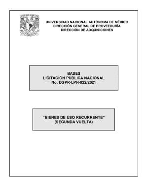 Bienes de uso recurrente