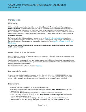 Form preview