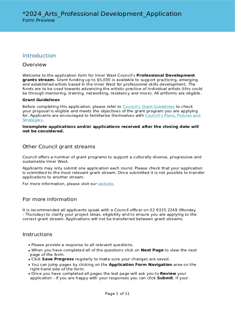 Form preview