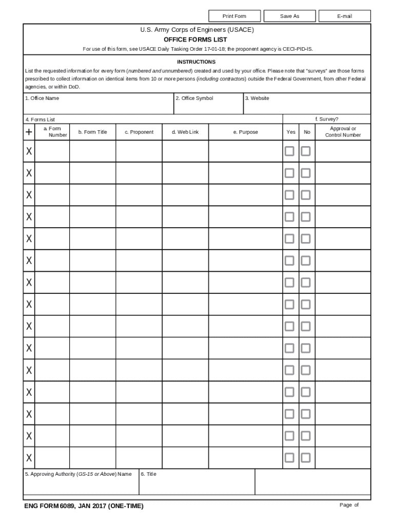 Form preview
