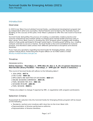 Form preview