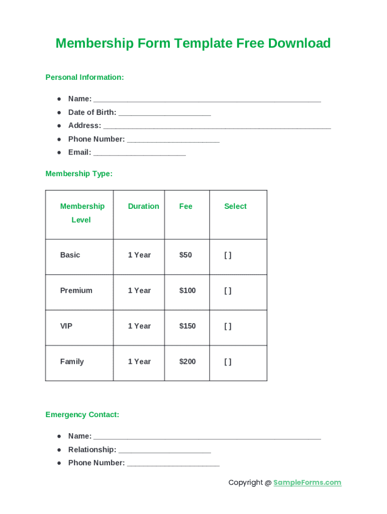 Form preview