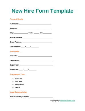 Form preview