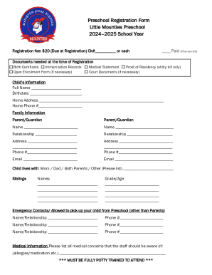 Form preview