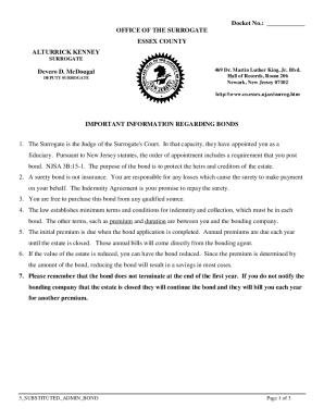 Fillable Online Free fillable Essex County Surrogate #39 s Court PDF forms Fillable Online Free fillable Essex County Surrogate #39 s Court PDF forms