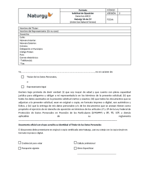 Nombre del titular: