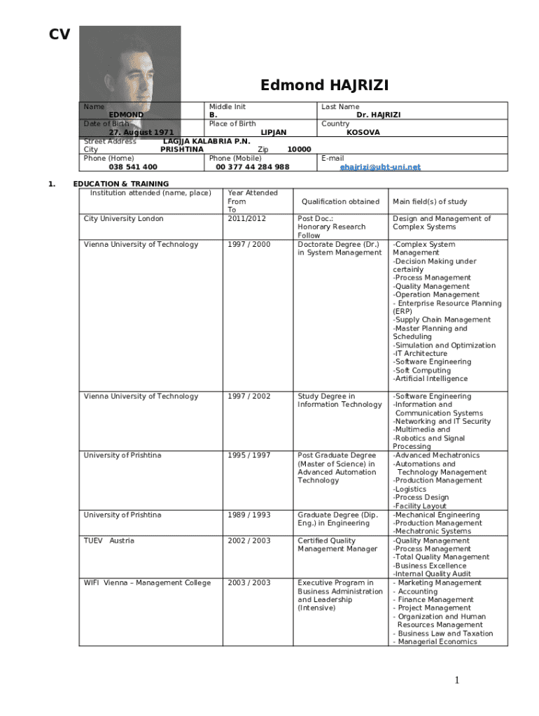 Form preview