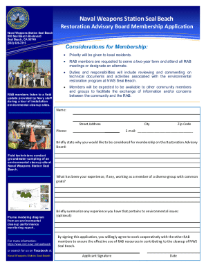 Naval Weapons Station Seal Beach Info Sheet