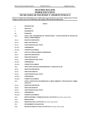 Programa de apoyos a los sectores pesquero y rural