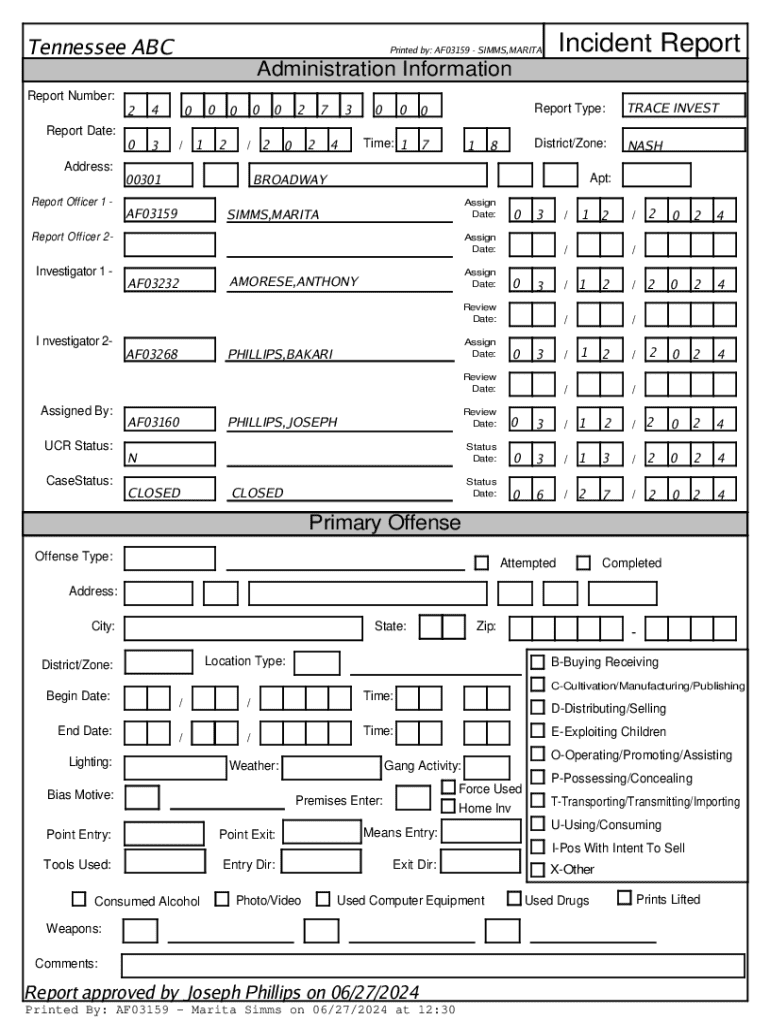 Form preview