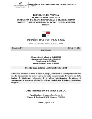Panama - National authorities
